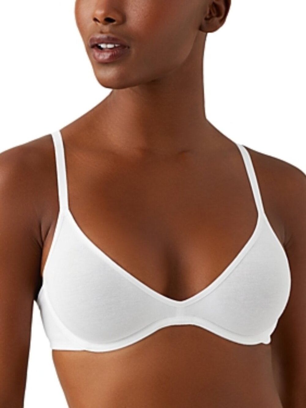 #1810 B. Tempt'd by Wacoal Women's Cotton to a Tee Scoop Bra